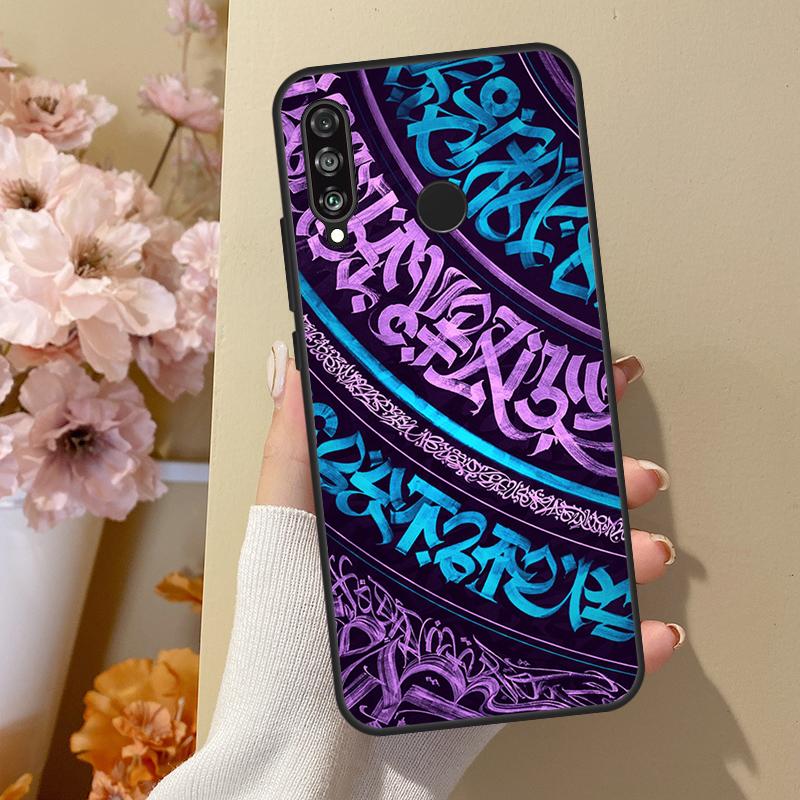 Чехол Pokras Lampas Art Graffiti для Huawei Nova 10 SE 9 3i 7i 8i 11i 12i Y73 Y90 Y70 Y72 Y61 Y91 P60 Pro P40 P30 Lite