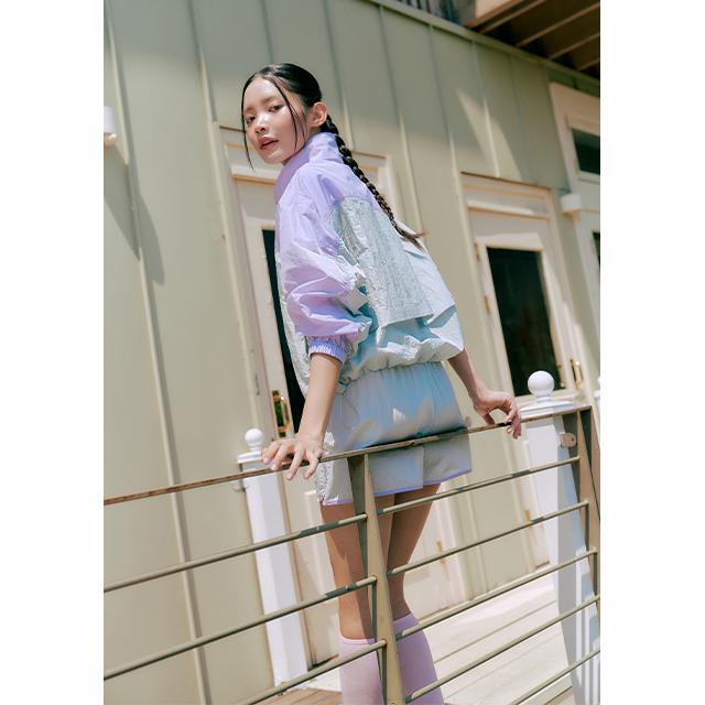 LAP Color Block Nylon Mini Pants Aq2Wp462