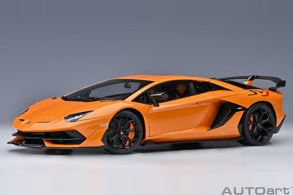 AUTOart Lamborghini Aventador SVJ Pearl Orange Готовый продукт 1/18