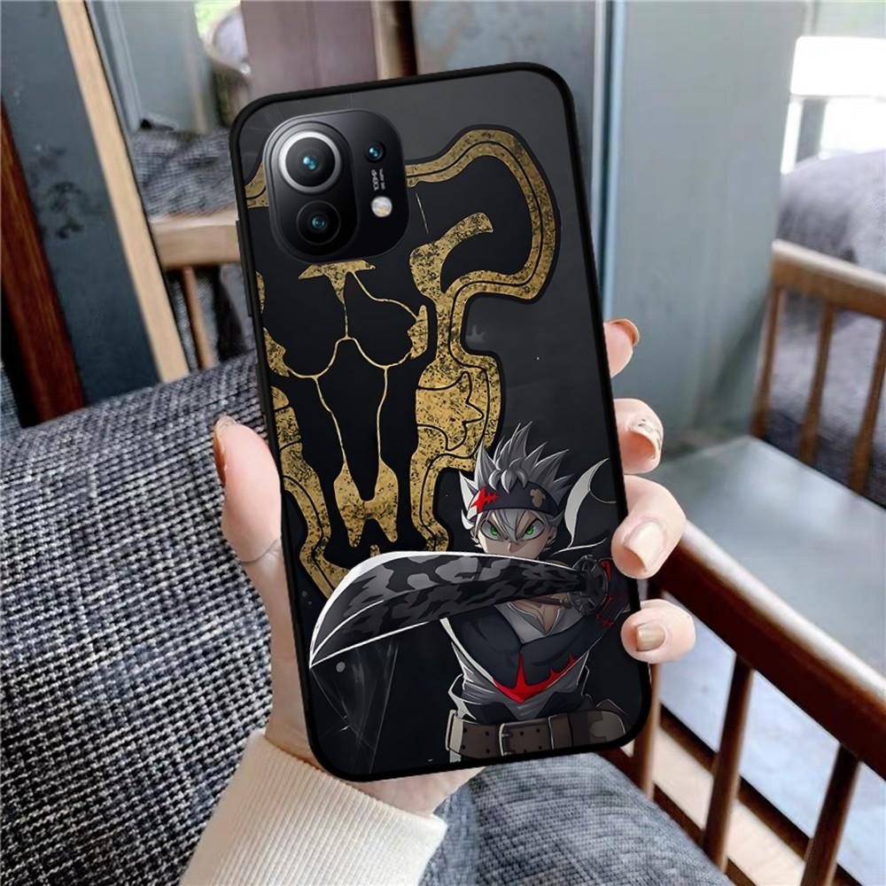 Чехол для телефона Black Clover для Xiaomi Mi 5X 8 9 10 11 12 Lite Pro 10T PocoX3pro PocoM3 Note 10 Pro Lite