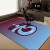 Trabzonspor Crest Emblem Rug Office Floor Mat - Machine Washable for Bedroom, bedroom, livingroom, Room Decor Fan Gifts Christmas