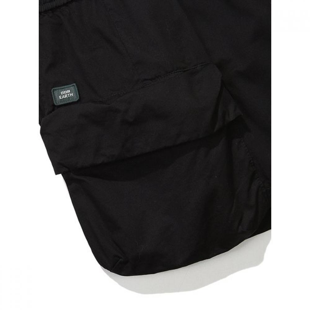 [24ss] Women Skirt Pocket Half Pants  Black 