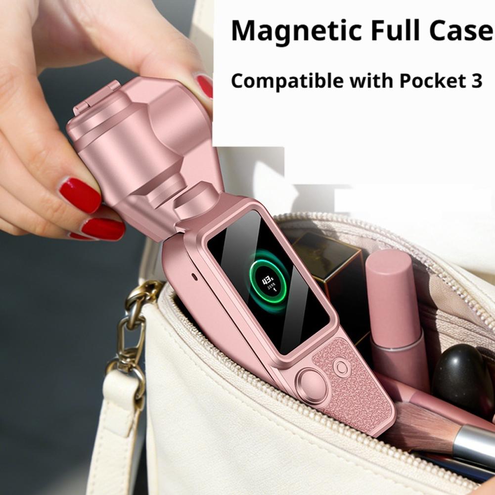 Защитный чехол для DJI Osmo Pocket 3, Магнитный защитный чехол для камеры-стабилизатора, Защитный чехол для экрана и камеры