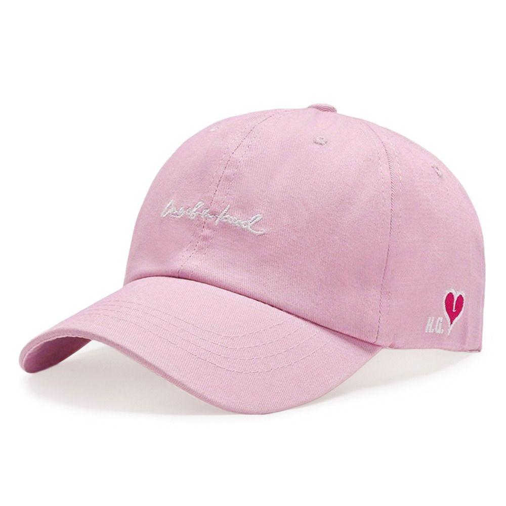 Cotton Baseball Hat Embroidery Sun Visors Hat Summer Snapback Cap  for Men Women