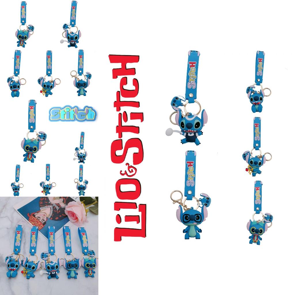 Милая фигурка Лило Стич Купидон Игрушка Брелок Идеальный Рождественский Подарок