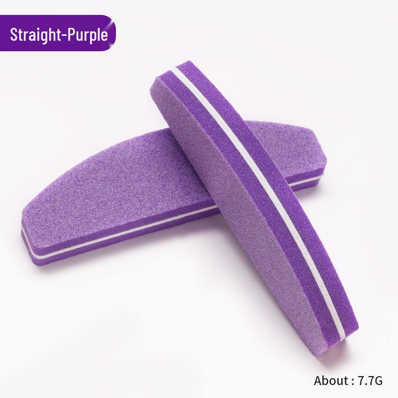 Моющийся двусторонний мини баф и пилка для ногтей