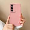 Для Oppo Realme C75 F27 A3 NFC A40 A40m A60 Reno12F 13 Pro Realme 14 Pro Plus новый чехол простой однотонный мягкий силиконовый противоскользящий чехол для Oppo Cover