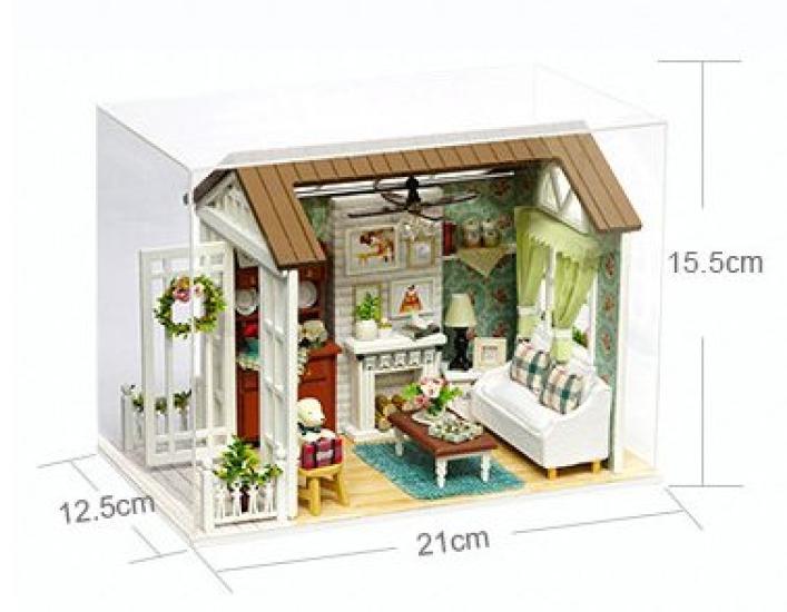 Кукольный домик ручной работы набор миниатюрный американский стиль HAPPY TIMES (t-ФРИК)