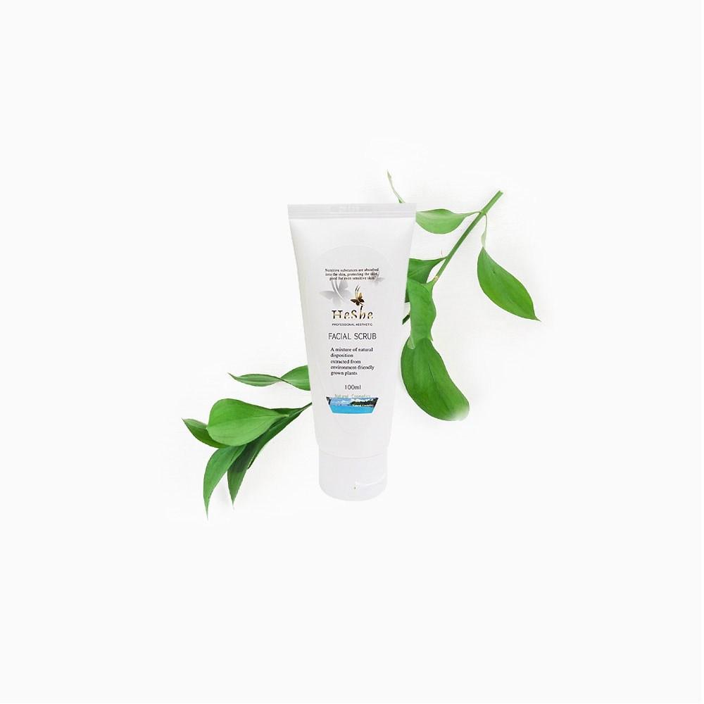 Практический тест по косметологии Heshe Skin (Один) Скраб для лица