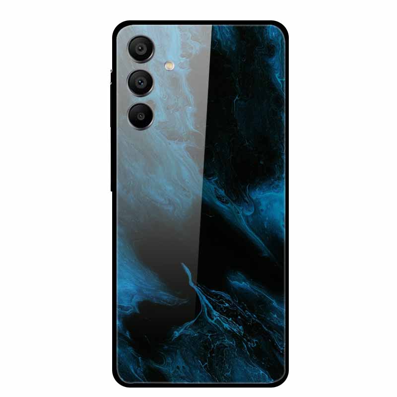 Закаленное Стекло Чехол для Samsung Galaxy A16 5G Задняя Крышка Жесткий Чехол для SamsungA16 Чехол для Телефона Fundas Крутой Защитный Милый Бампер