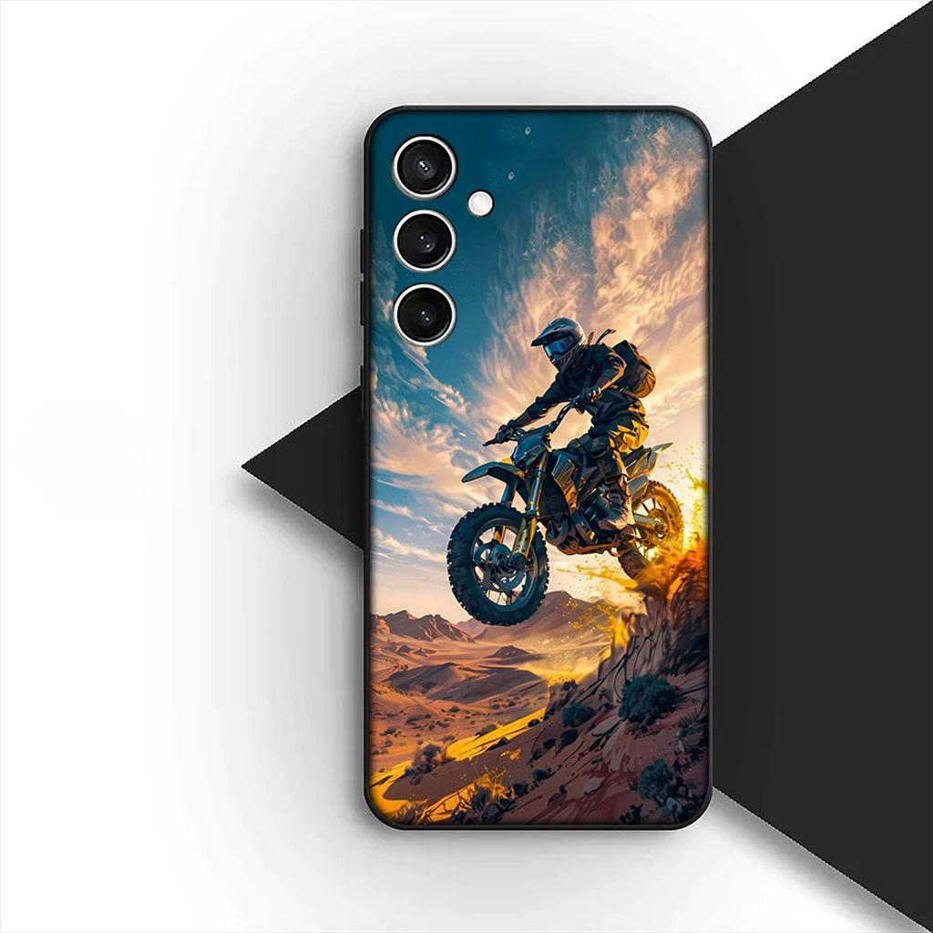Чехол для телефона Motorola Moto Edge 70 60 Fusion NEO Pro G Stylus G56 G96 G52 G04 G05, Чехол для телефона Moto Cross Art, Мотоциклетный спорт, Мобильный