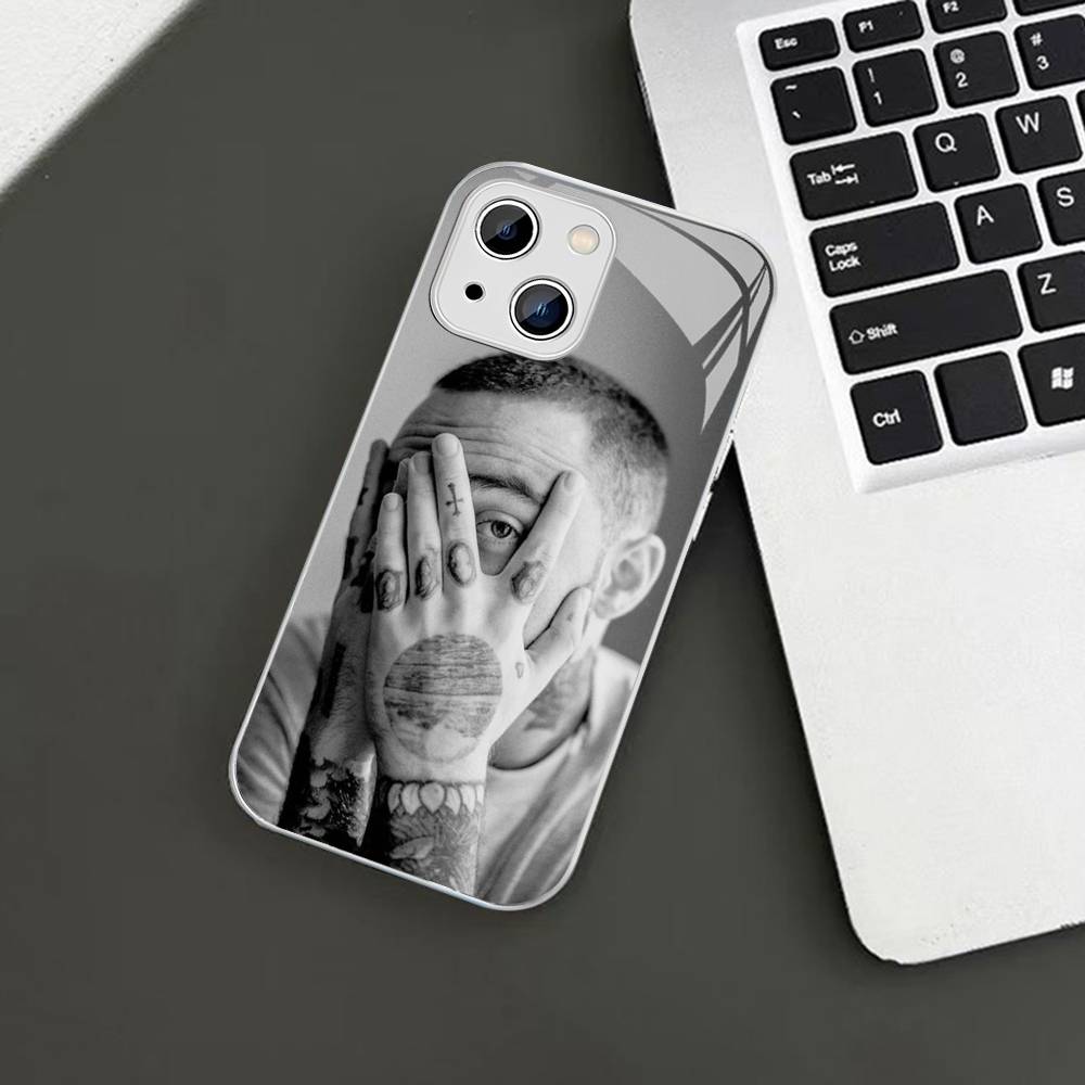 Крутое закаленное стекло M-mac Miller для iPhone 14 13 12 11 Pro Mini XS MAX 14Plus X XS XR Чехол