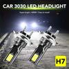 2pcs H1 H3 H4 H7 H11 Led Car Headlight Bulb Beam Kit Bulbs White Auto 12v Headlight 26000lm Fog 6000k High Car 24v Power