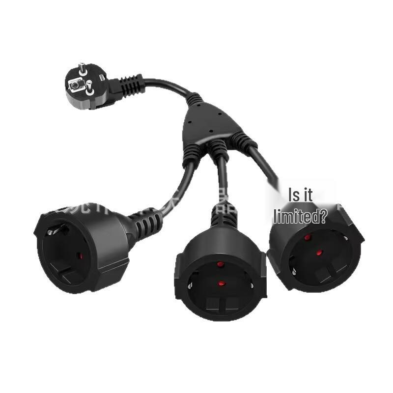 Европейский стандарт 3-в-1 удлинитель, 1,5 м, 0,34 кв. мм, Адаптер Euro Plug.