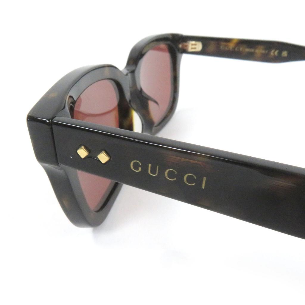 Безупречные солнцезащитные очки GUCCI с мраморным узором, коричнево-розовые, мужские, GG1605SK, б/у