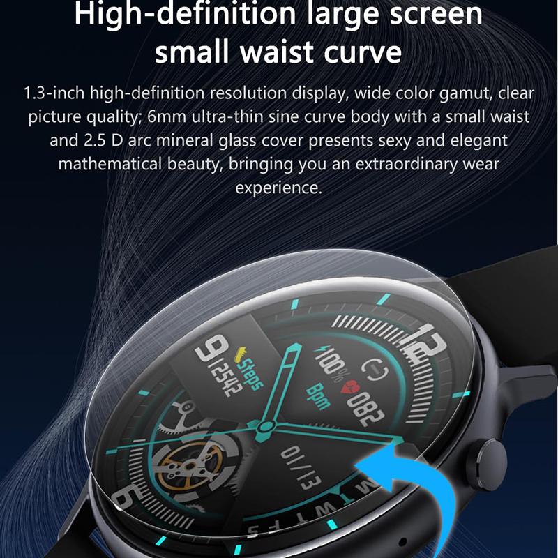 Chibear Ecg + Ppg Bluetooth Call Smart Watch Women Ip67 Водонепроницаемый монитор сердечного ритма Men Smartwatch для Samsung Galaxy Active