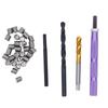 34PCS Set Metric Thread Repair Kit 304 Stainless Steel Thread Repair Installation Kit