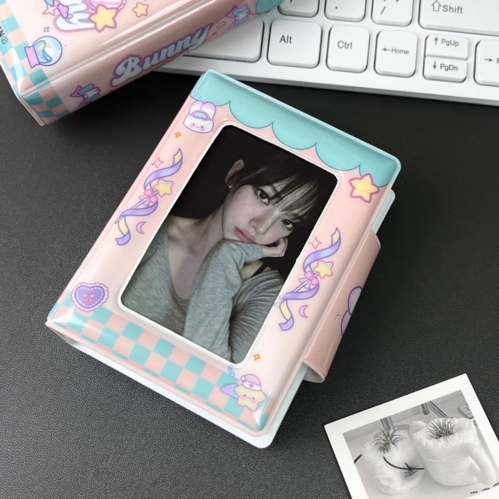 Love Bow Card Album PVC Idol Card Collect Book High Quality Postcard Book