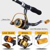 SOUGAYILANG Углеродная телескопическая удочка с рыболовной катушкой 12BB Углеродная телескопическая удочка со спиннинговой катушкой Набор удочек и катушек