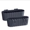 DGTL300L-S433 FLOWER POT COVER WITH DRAINAGE ON LEGS 30cm ANTHRACITE TUBE BOWL