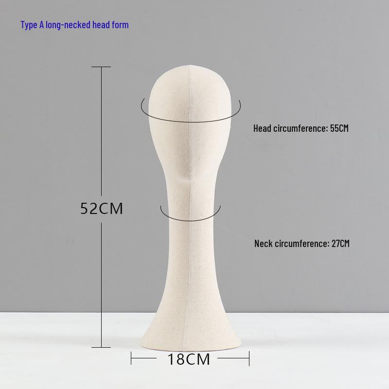 Голова манекена для демонстрации шляп, шарфов, париков и ювелирных изделий, совместимая с булавками