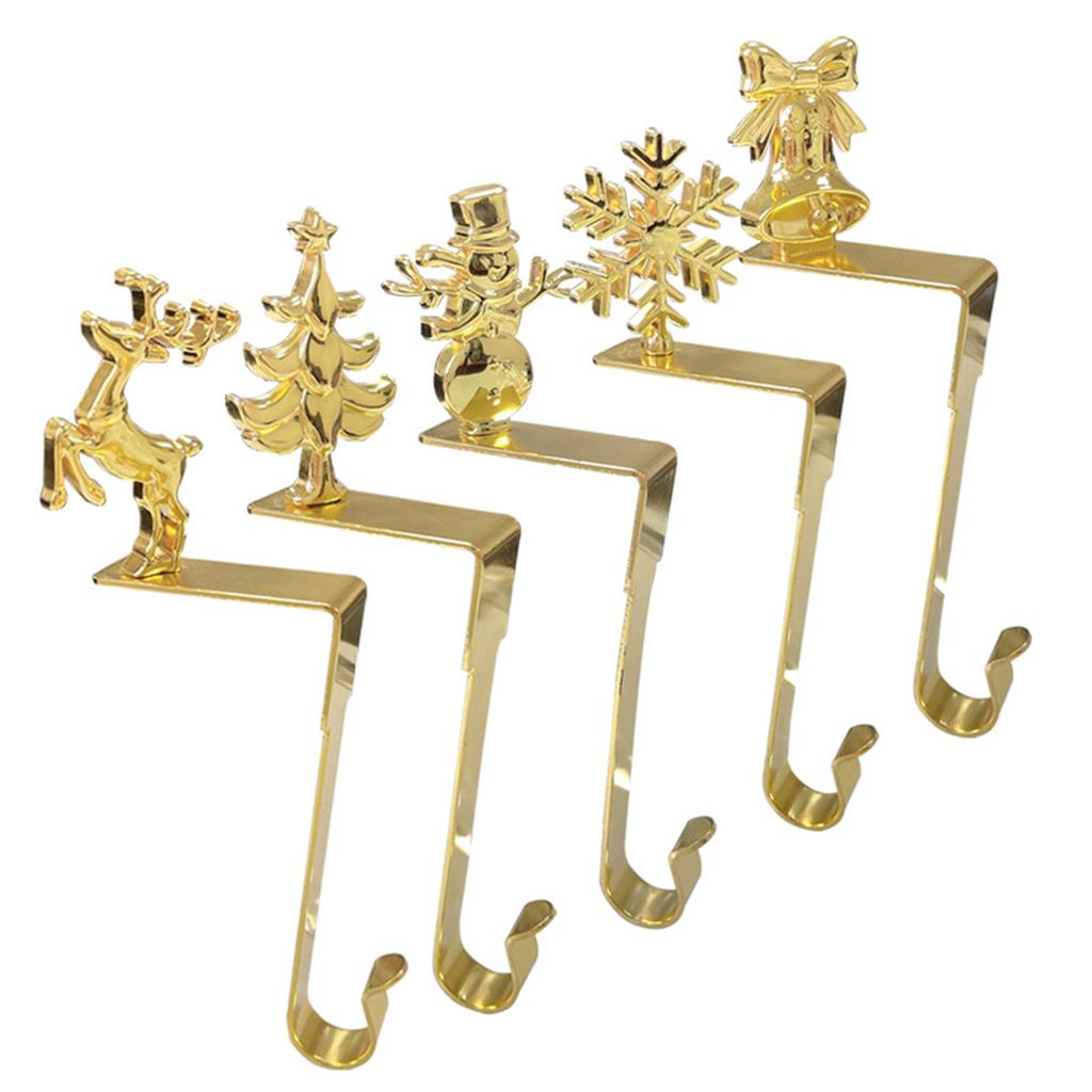5 шт. Каминный крючок Рождественское украшение, Рождественский крючок, Рождественская атмосфера Украшение для дома