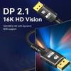 16K DisplayPort кабель 2.1 8K DP 2.1 DP Видео кабель 80gbps DP to DP 16K@30Hz 8K@60Hz 120Hz 4K для HDTV приставок игровых мониторов Gr