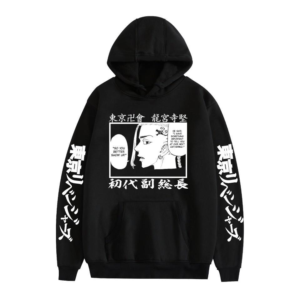 Avengers Anime Print Fashion Casual Hooded Sweater