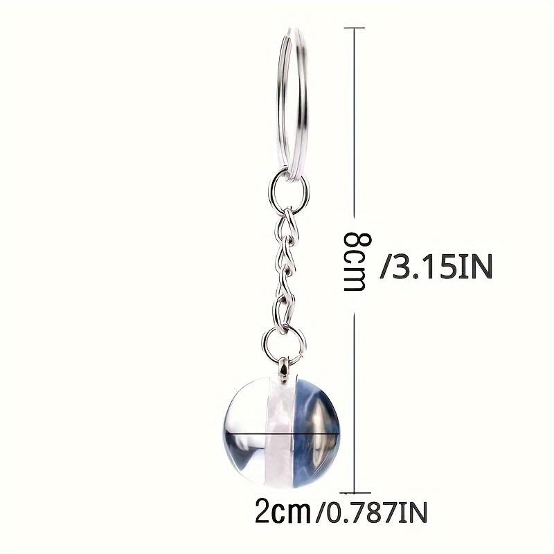 Двусторонний светящийся брелок с двенадцатью знаками зодиака