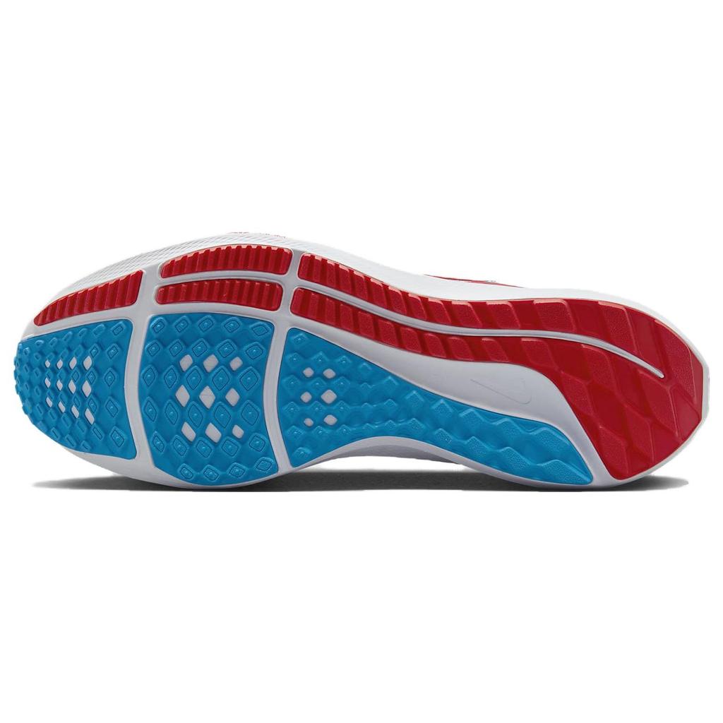 Nike Кроссовки Air Zoom Pegasus 40 Delaware State мужские белые с синим свечением Pimento DZ5955-100