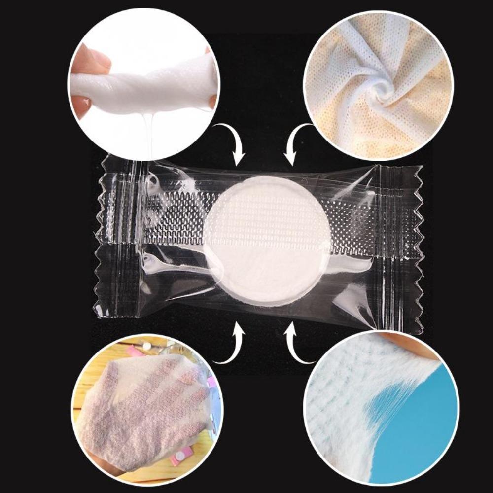 200 шт. сжатых полотенец для лица для путешествий одноразовые полотенца для лица Coin Tissues - для путешествий кемпинга, салонов красоты на открытом воздухе