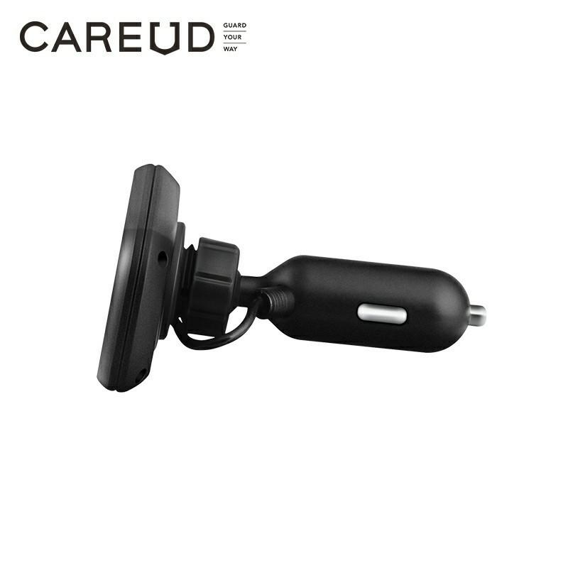 CAREUD U903 Беспроводная система контроля давления в шинах TPMS для автомобиля с 4 внутренними сменными батарейными датчиками, ЖК-дисплей