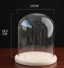 Прозрачная подставка-дисплей Купол-дисплей Для универсального Прозрачное стекло Декоративный Прозрачный стеклянный клош