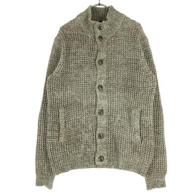 Куртка-кардиган Drivers Knit с длинным рукавом 3 Коричневая Мужская Б/У