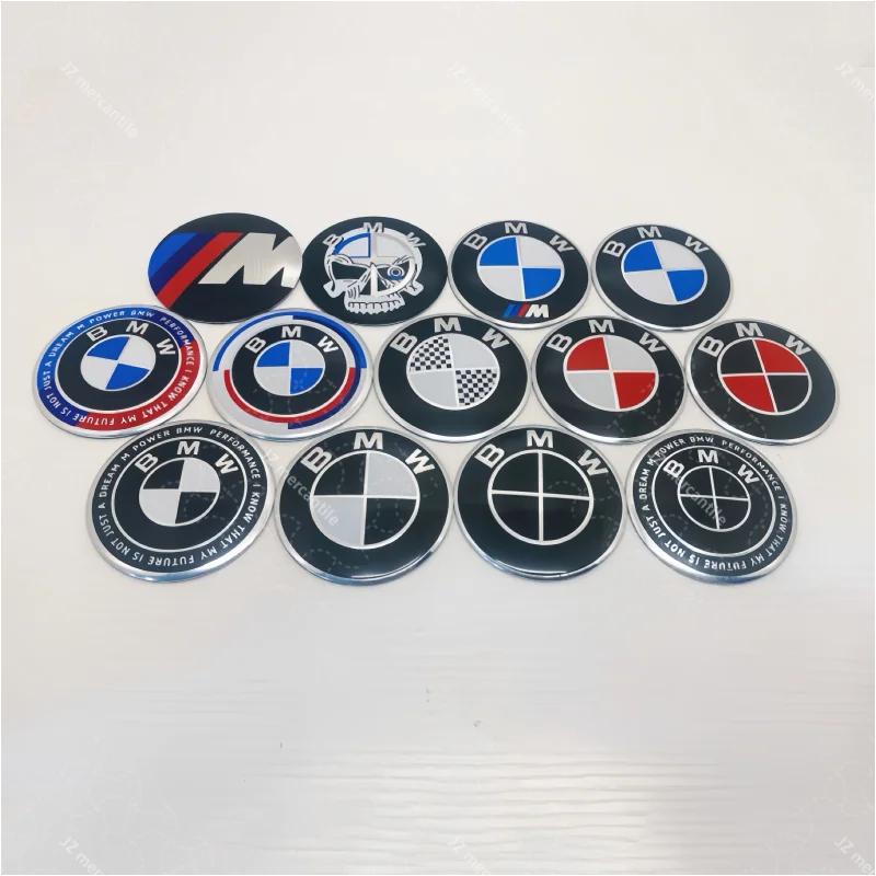 4pcs-60mm automobile wheel hub sticker logo rim cover badge For BMW X1 X3 X5 X6 Z4 M2 M3 M4 modified hub center sticker gsrm90