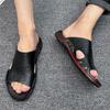 Men's Summer Sandals and Slippers Breathable Soft Soled Beach Shoes Outdoor Sports Anti Slip Lightweight Wear-resistant Sandals