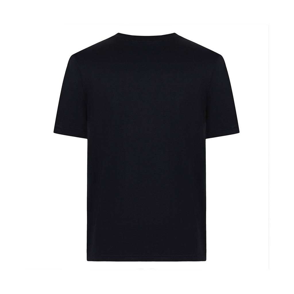 [Brand Logo Classic Casual] Spring and Summer Solid Color Comfortable Breathable Simple Men's Round Neck Short Sleeve T-shirt