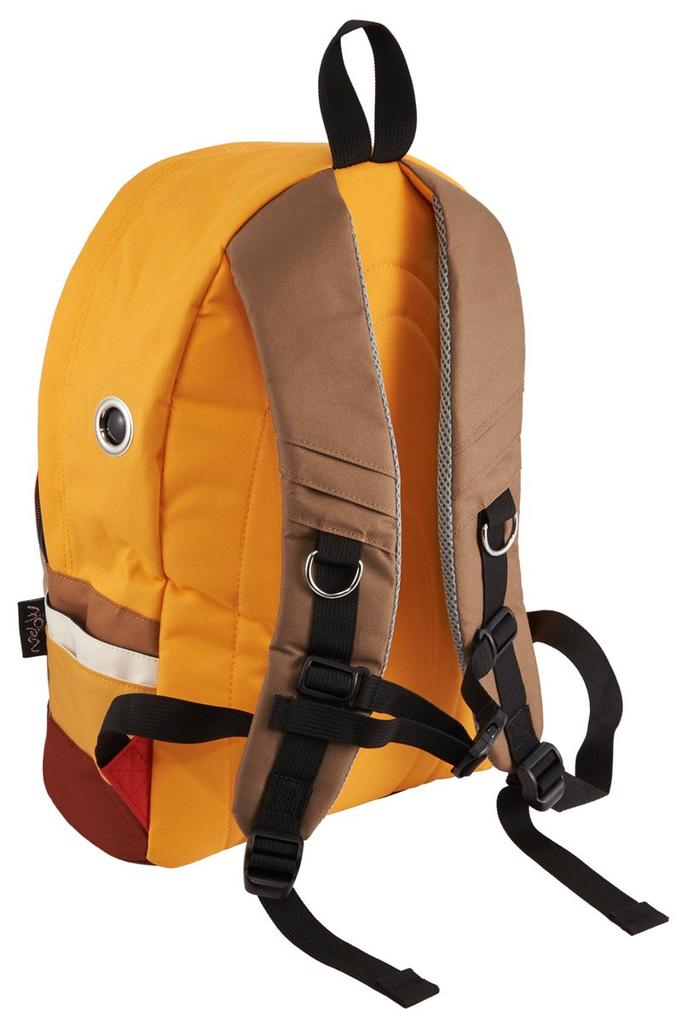 [MORN CREATIONS] Shark Backpack, Large, Combination, YLWKHA