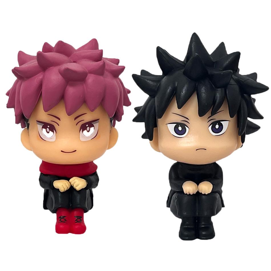 10 см Аниме Jujutsu Kaisen Фигурка Итадори Юдзи Годзё Сатору Фусигуро Мегуми Кугисаки Милая Игрушка ПВХ Модель Фигурка Действия Подарок Ребенку