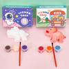 Space Children Coloring Activity Toy Animal DIY Paint Figurines Creative Color Filling Toy Gifts