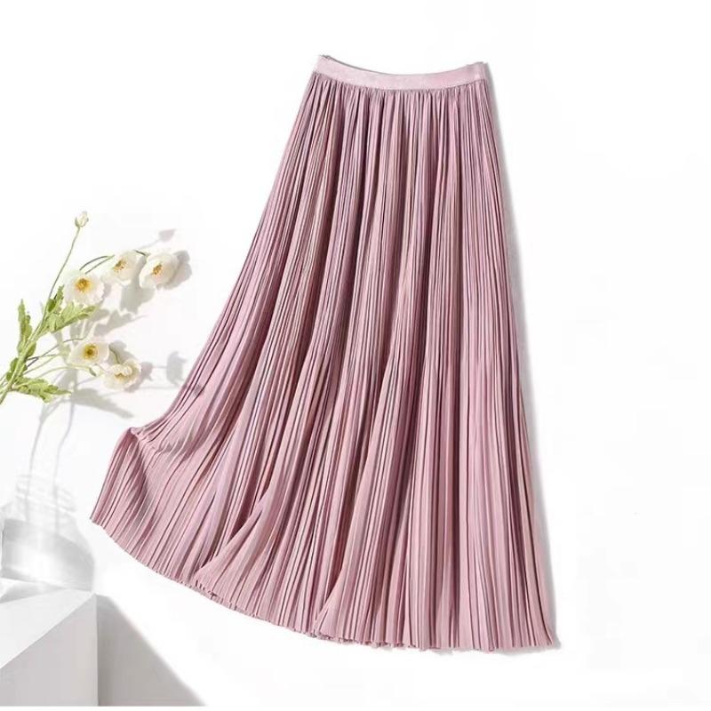 DX~~ Трехмерная художественная плиссированная юбка в тонкую полоску, сказочная плиссированная юбка из драпированного материала, юбка-миди трапециевидной формы