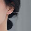 Solid Color Party Simple Women Jewelry Korean  Earrings Fashion Design Pearl Stud Earrings