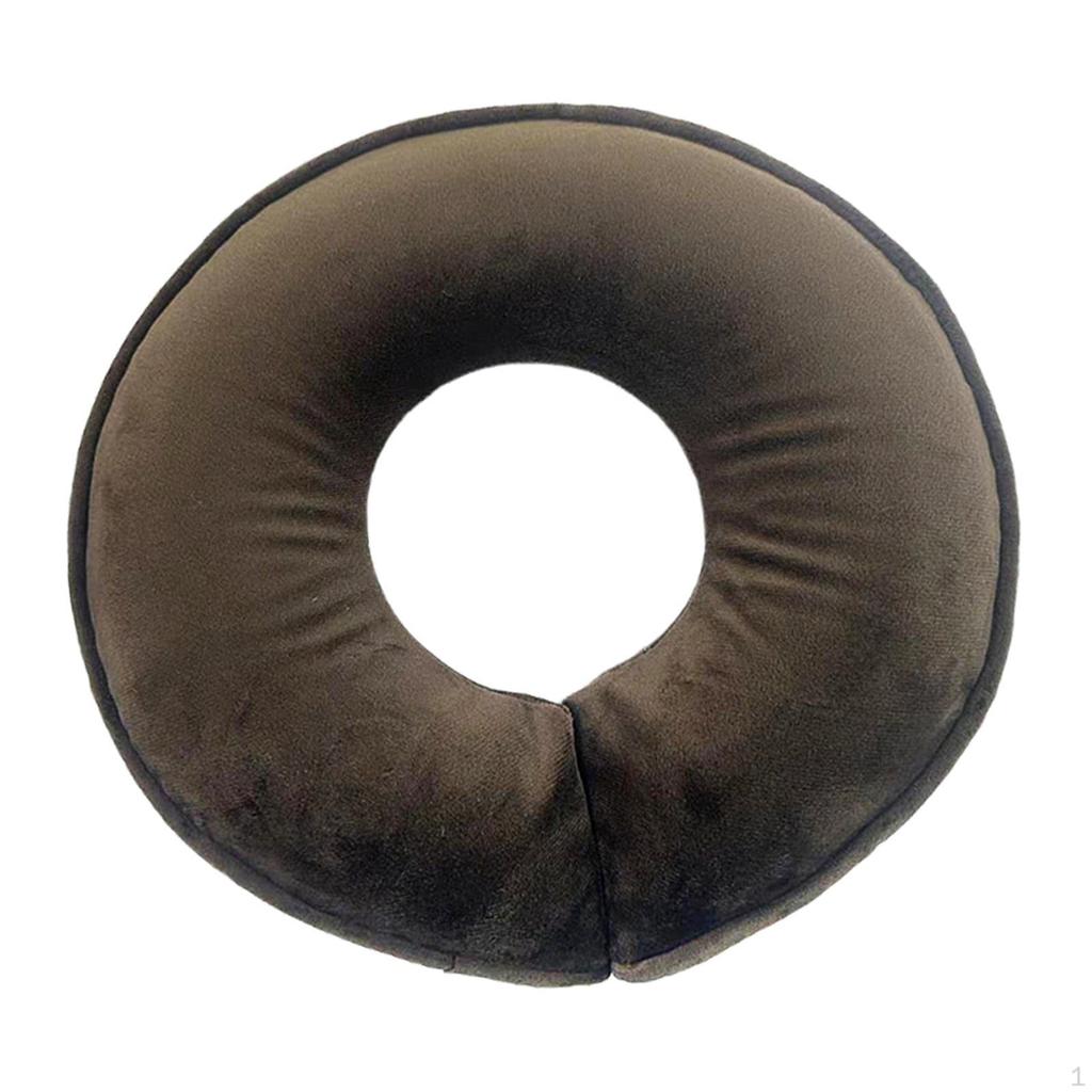 Face Down Pillow Breathable Headrest Massage Bed Comfort Memory Foam U Shape Neck