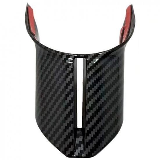 For Mercedes-Benz GLC 260 300 2023 Carbon Fiber Steering Wheel Decor Cover Trim