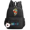 Anime One Piece Backpack Teenager Girl Boy Backpack Schoolbag Back To School Bookbag Men Women Leisure Travel Bag Daily Bag