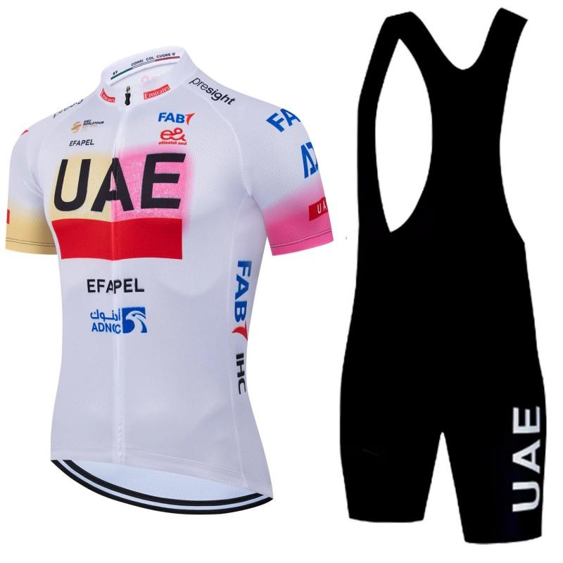 Men Women Cycling Jersey Set Short Sleeve Top Bib Shorts Quick Dry Breathable Bike Sportswear