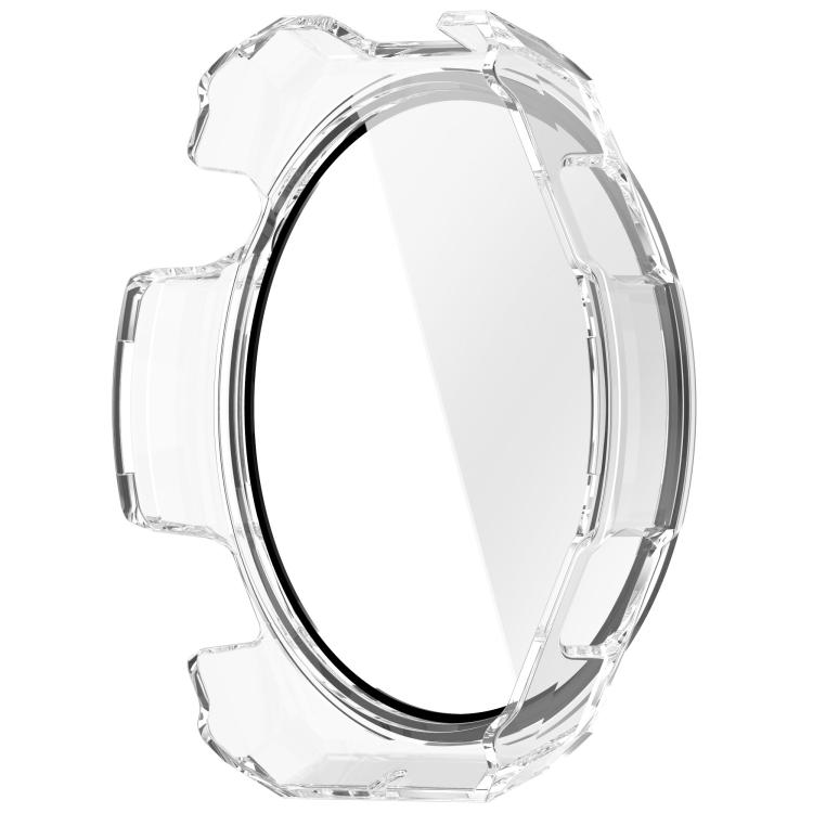 Tempered Glass Film Integrated PC Watch Protective Case for Amazfit Balance 3, Shockproof Full Coverage Watch Cover