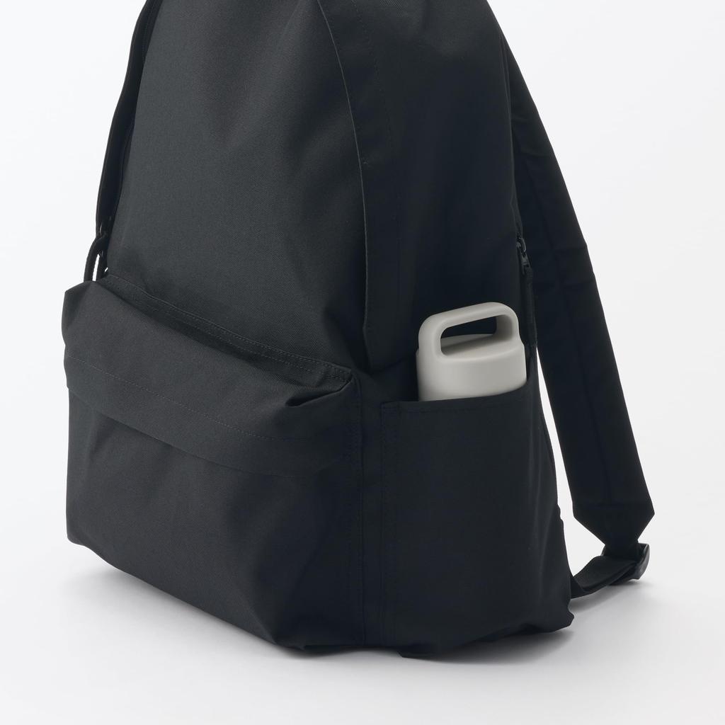 Термос MUJI с вакуумной изоляцией и ручкой, 350 мл, бежевый, 76049005