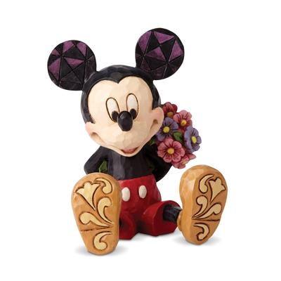 Enesco Disney Traditions Джим Шор Мини Микки Маус Сидящая Поза Disney Фигурка 2,75 дюйма