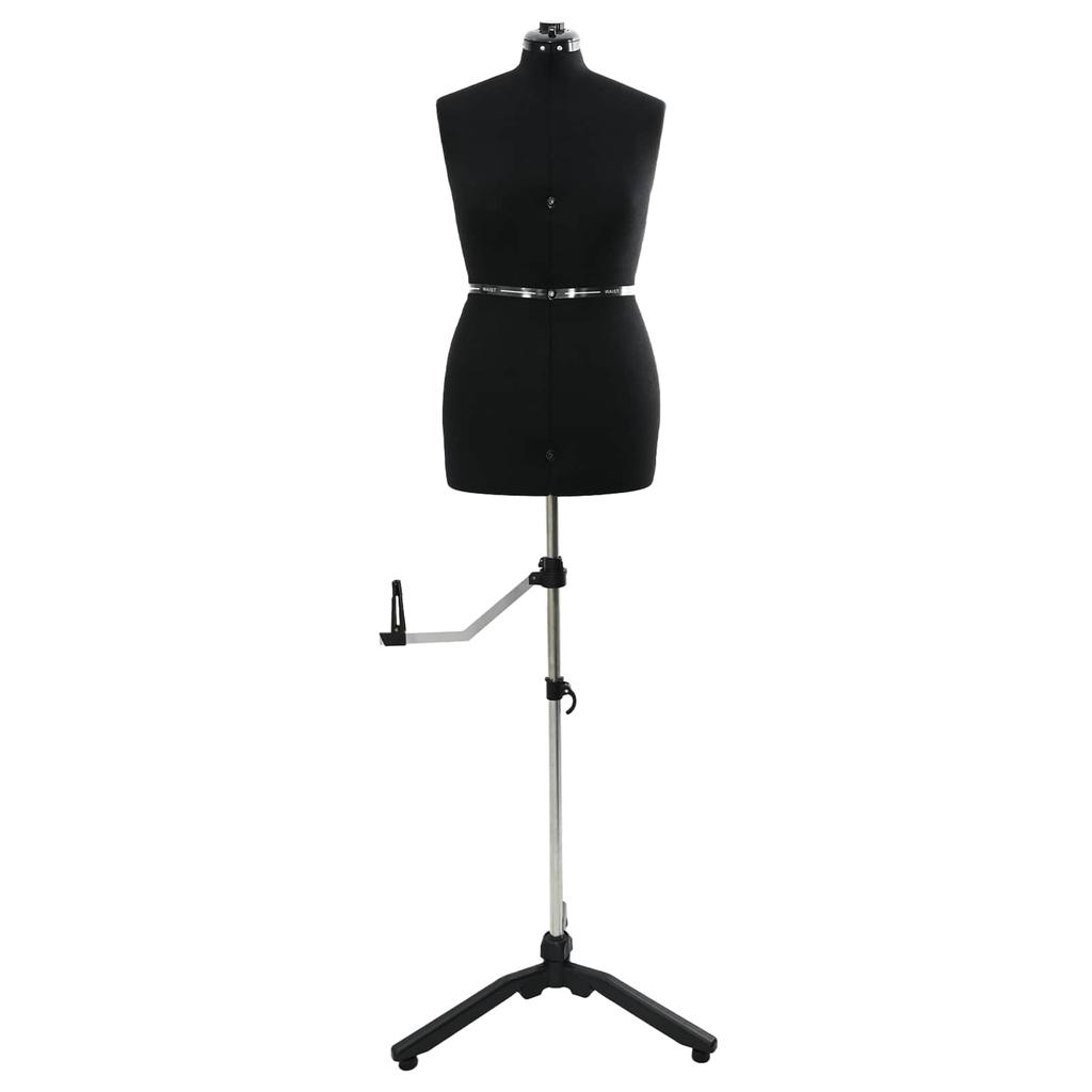 Adjustable Dress Form for Women Black Velvet